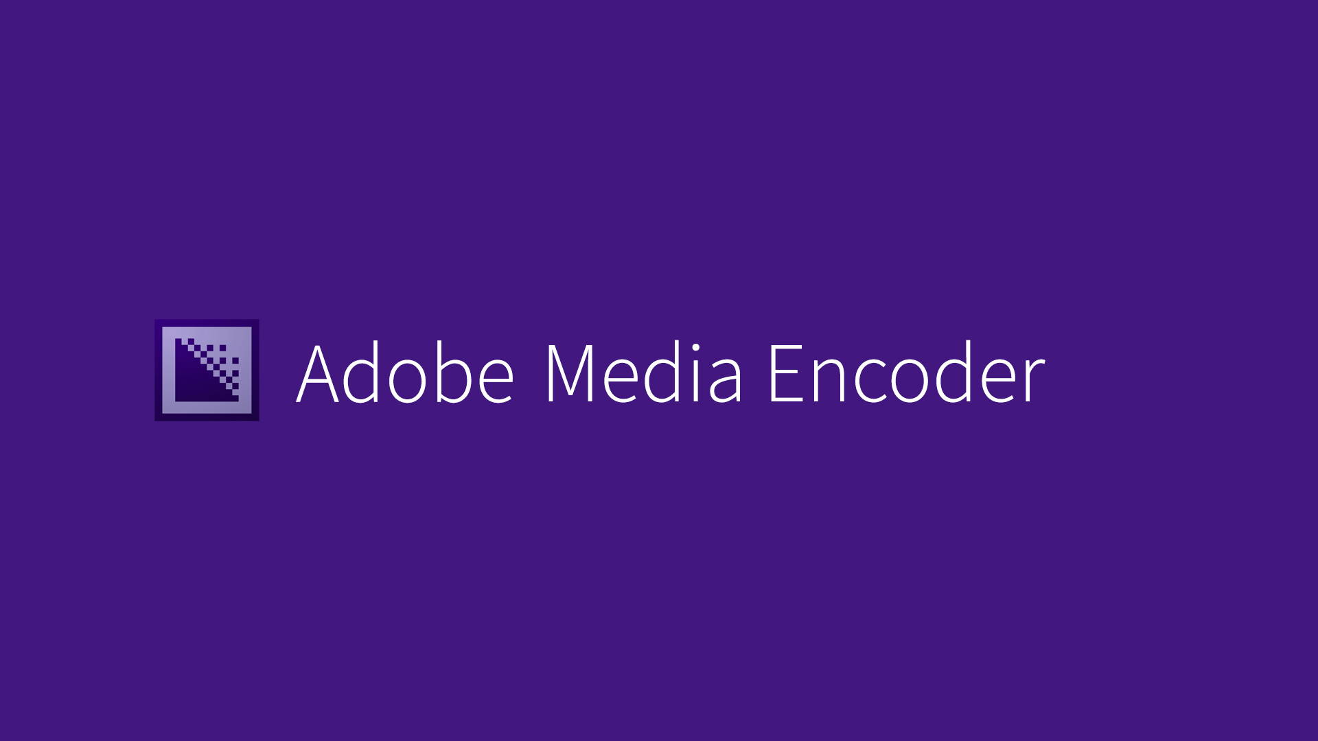 Media Encoder