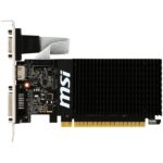 Placa video MSI GeForce GT 710 Silent 1GB DDR3 64-bit Low Profile